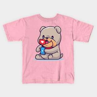 Cute dog lover Kids T-Shirt